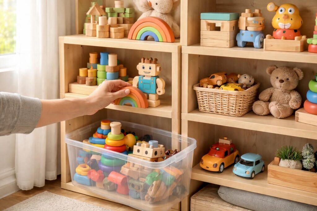 découvrez comment créer une rotation de jouets efficace pour stimuler l'intérêt des enfants, optimiser l'espace et favoriser leur développement.