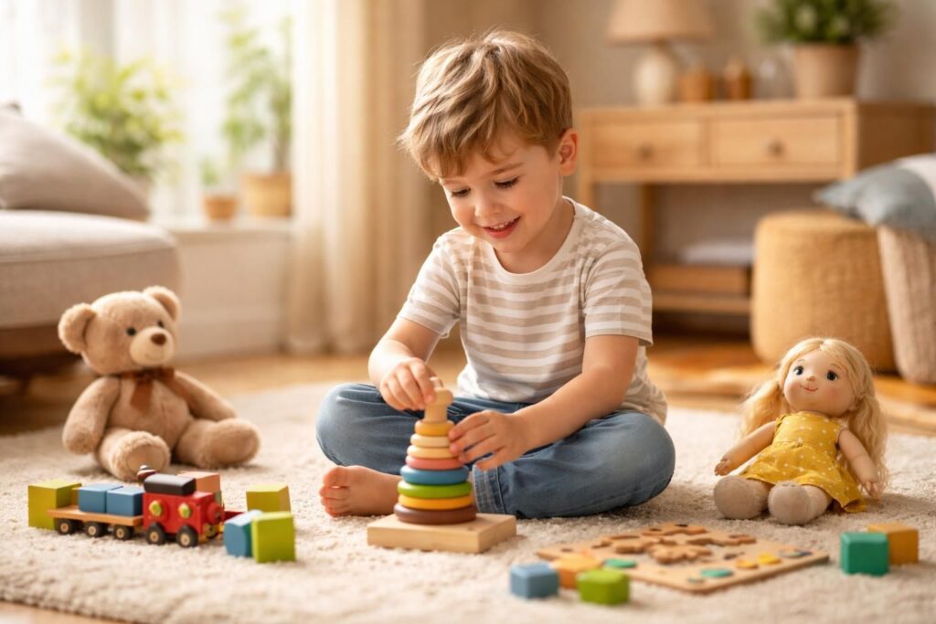 découvrez combien de jouets un enfant devrait avoir pour favoriser son développement tout en évitant le surplus. conseils pratiques pour un équilibre optimal.