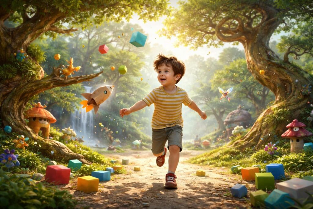 découvrez comment les jeux libres encouragent la créativité et l'imagination chez les enfants en leur offrant un espace d'exploration sans contraintes.