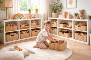 découvrez comment organiser et ranger les jouets de manière efficace pour encourager l’autonomie de votre enfant.