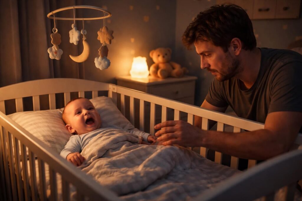 découvrez les raisons pour lesquelles bébé se réveille en hurlant la nuit et apprenez comment apaiser ses pleurs pour des nuits plus sereines.