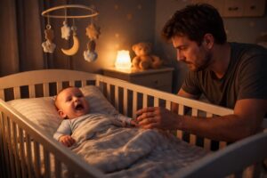 découvrez les raisons pour lesquelles bébé se réveille en hurlant la nuit et apprenez comment apaiser ses pleurs pour des nuits plus sereines.