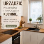 Cuisine moderne et fonctionnelle avec des rangements bien conçus et des appareils électroménagers de qualité.