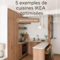 Cuisine fonctionnelle IKEA optimisée pour petit espace, avec rangement ingénieux