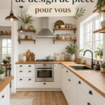 Intérieur chaleureux et décoré de manière personnelle