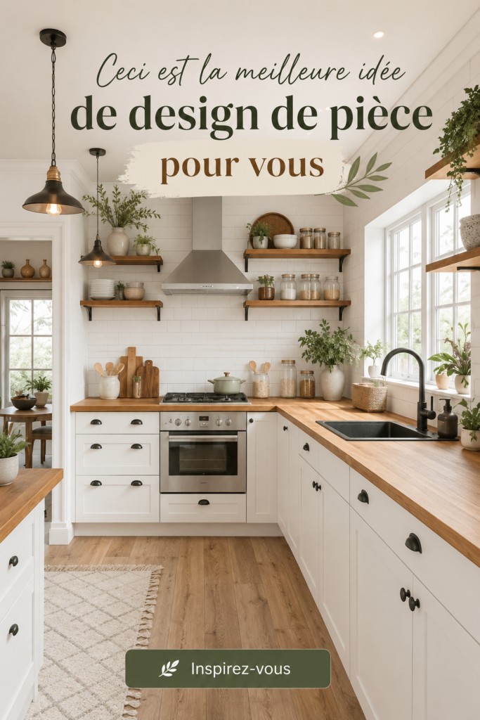 Intérieur chaleureux et décoré de manière personnelle