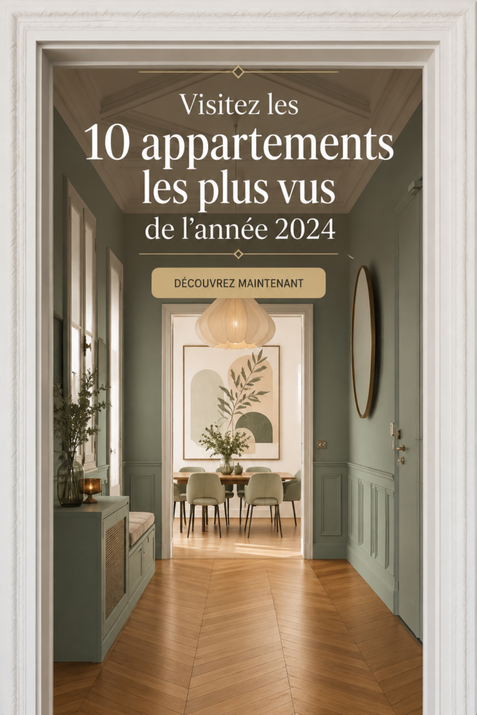 Un appartement moderne et lumineux avec une décoration élégante et contemporaine.