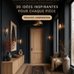 Palette de couleurs tendances pour la décoration intérieure.