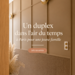 Un duplex moderne à Paris, conçu pour une jeune famille