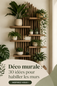Un intérieur moderne avec une décoration murale inspirante