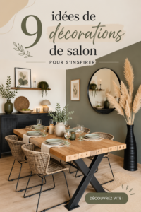 Salon chaleureux avec des couleurs douces et des éléments naturels.