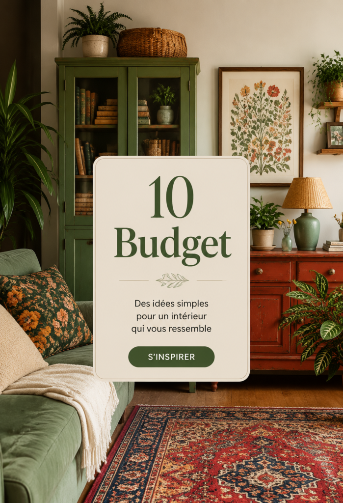 Exemples de projets DIY économes pour la maison avec des matériaux accessibles.