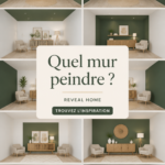 Mur relooké avec une peinture douce et chaleureuse