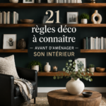 Un intérieur lumineux et harmonieux avec des meubles modernes
