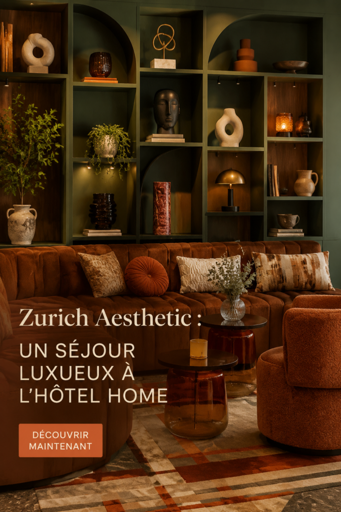 Vue extérieure du Home Hotel à Zurich, un exemple de luxe moderne.