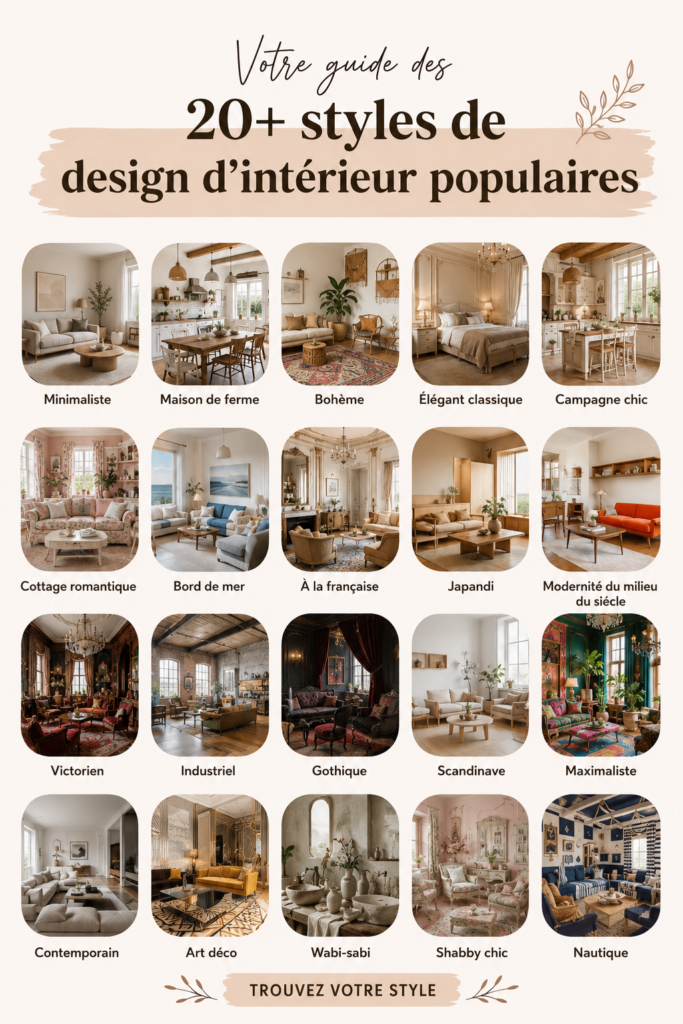 Un intérieur chaleureux avec des éléments de différents styles de décoration d'intérieur.