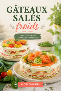 Un assortiment appétissant de gâteaux salés froids sur une table décorée, parfaits pour un apéritif convivial.