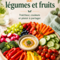 Plateau coloré de légumes frais et fruits savoureux