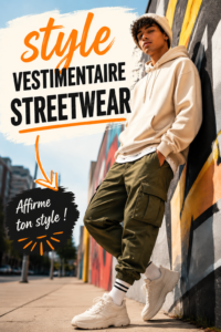 Femmes portant des vêtements streetwear tendance dans la rue.