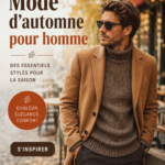 Mode d'automne masculine avec diverses pièces tendance