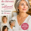 Femme de 50 ans avec une coupe de cheveux moderne et élégante