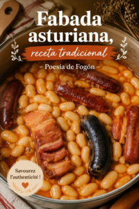 Recette de fabada asturiana avec haricots blancs et chorizo