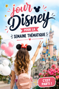 Une journée Disney en famille avec des enfants déguisés, jouant et souriant.