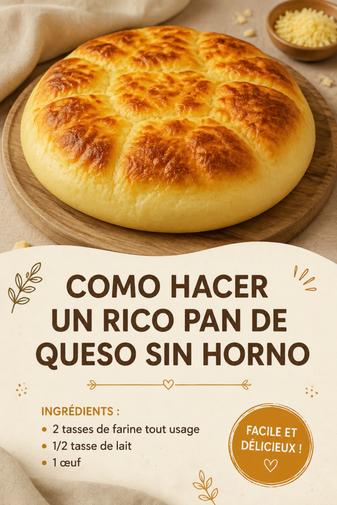 Pain au fromage sans cuisson, prêt à être dégusté.
