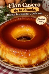 Flan maison sur une table en bois, avec une ambiance chaleureuse.