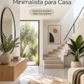 Exemple d'une salle à manger minimaliste et accueillante