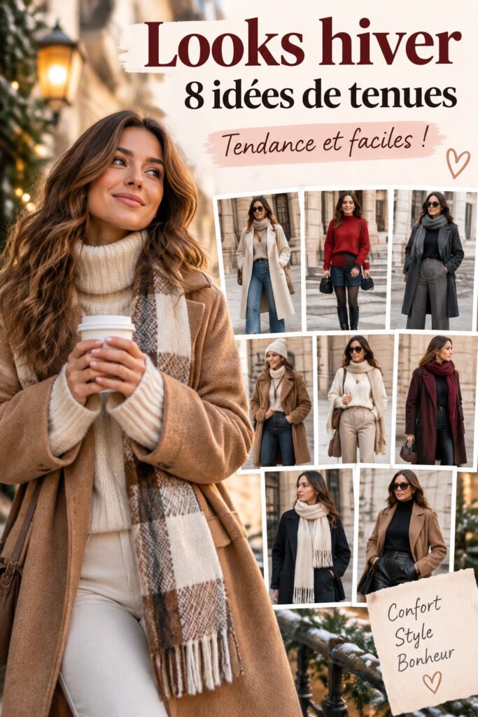 Mode hiver 2026 : looks tendance pour mamans