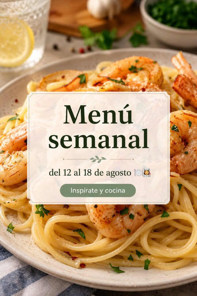 Repas familial coloré avec plusieurs plats préparés pour la semaine.
