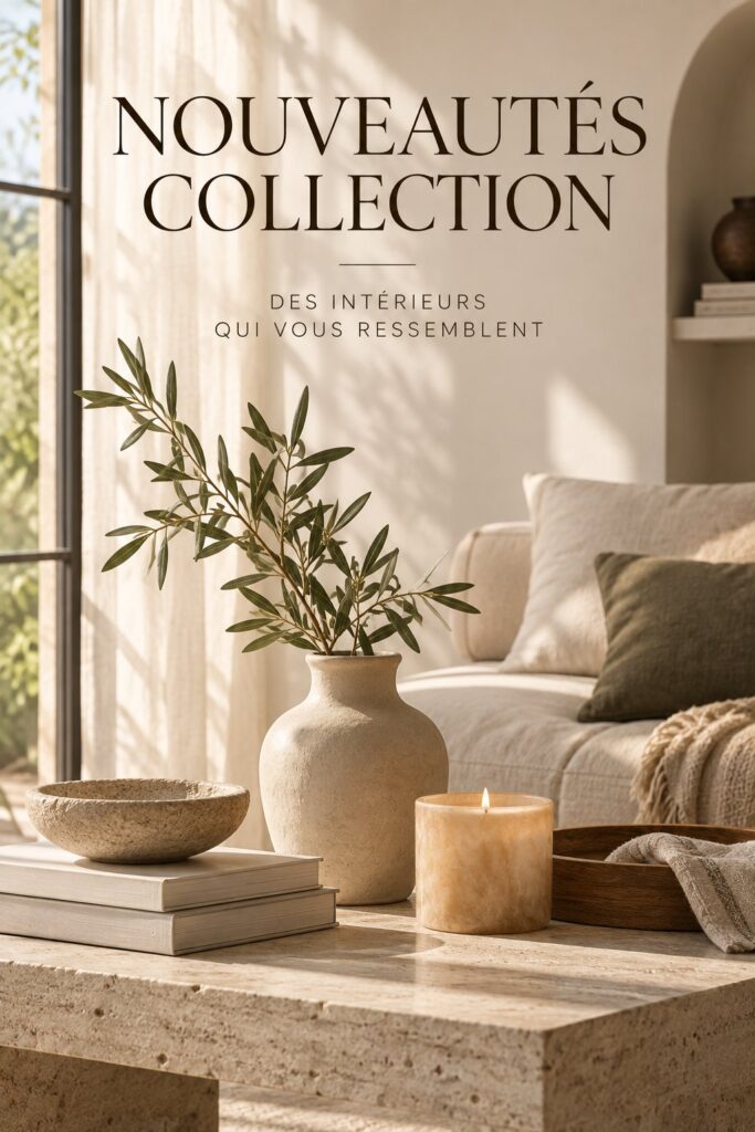 Ensemble tendance d'accessoires décoratifs de Zara Home dans une maison moderne.