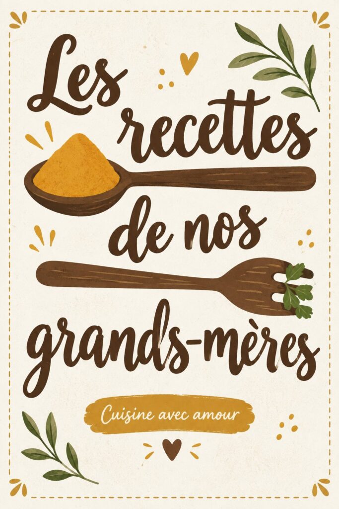 Recettes traditionnelles de grand-mère, présentation de plats savoureux sur une table familiale.