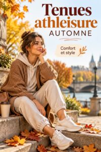 Tenues athleisure automnales pour mamans, look confortable et stylé