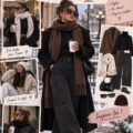 Femme portant une tenue baddie stylée pour l'hiver lors d'une promenade en ville