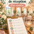 Salle de réception élégante pour un événement familial