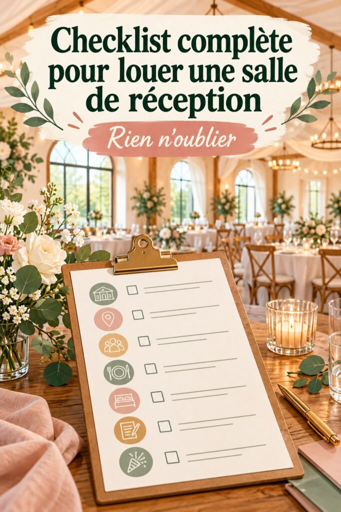 Salle de réception élégante pour un événement familial