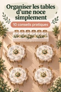 Décoration de table de mariage élégante avec des fleurs et des bougies.