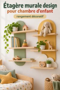 Étagère murale Nobodinoz au design vintage et élégant