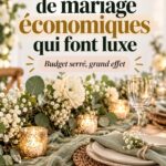 Un mariage élégant avec des décorations simples et un budget maîtrisé.