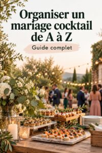 Couple heureux célébrant leur mariage lors d'une belle réception.